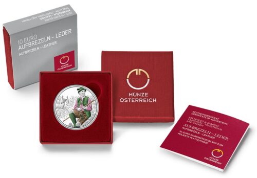 Euromunten / Oostenrijk / 2025 / 10 Euro / Proof / Zilver / Leer / Zilver 0.925