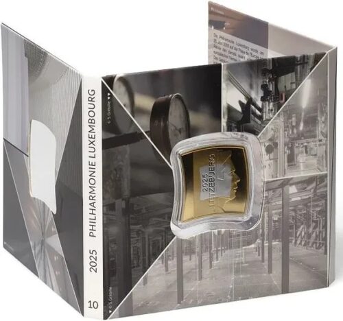Euromunten / Luxemburg / 2025 / 2,50 Euro / Proof / Blister / Philarmonie - Afbeelding 4