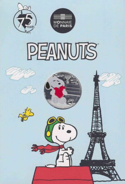 Euromunten / Frankrijk / 2025 / 10 Euro / Unc Blister / 75 Jaar Snoopy
