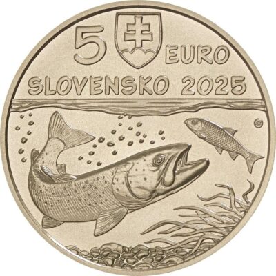 Euromunten / Slowakije / 2025 / 5 Euro / Bu / De Zalm