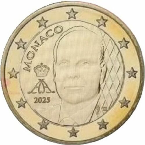 Euromunten / Monaco / 2025 / Unc / 8 Munten - Afbeelding 2