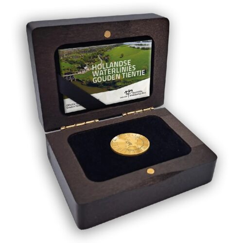 Euromunten / Nederland / 2025 / 10 Euro / Proof / Gold / Hollandse Waterlinies / Aankondiging
