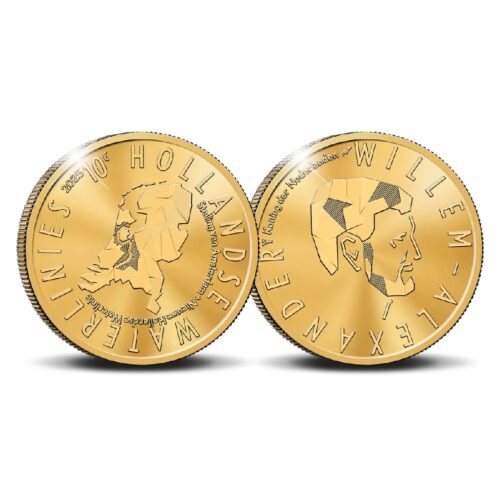 Euromunten / Nederland / 2025 / 10 Euro / Proof / Gold / Hollandse Waterlinies / Aankondiging - Afbeelding 2