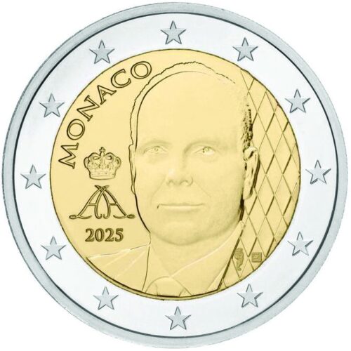Euromunten / Monaco / 2025 / Unc / 8 Munten - Afbeelding 3