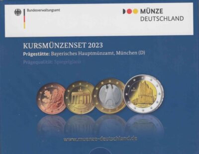 Euromunten / Duitsland / 2023 / Proof / D