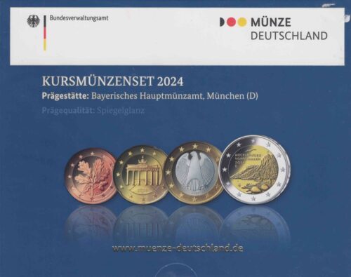 Euromunten / Duitsland / 2024 / Proof / D