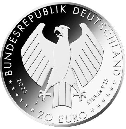 Euromunten / Duitsland / 2025 J / 20 Euro / Unc / Zilver 0.925 / Chemnitz - Cultuurhoofdstad - Afbeelding 2