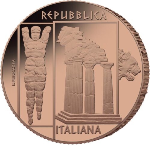 Euromunten / Italie / 2025 / 5 Euro / Fdc / Agrigento - Cultuur Hoofdstad - Afbeelding 2