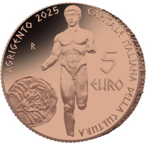 Euromunten / Italie / 2025 / 5 Euro / Fdc / Agrigento - Cultuur Hoofdstad