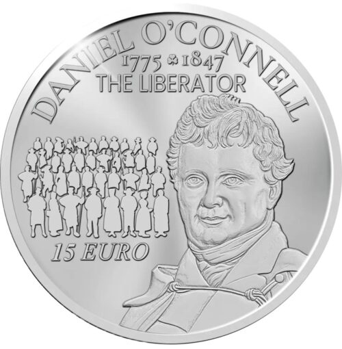 Euromunten / Ierland / 2025 / 15 Euro / Proof / In box / 250 Jaar Daniel O'Connell / Zilver 0.925 - Afbeelding 3