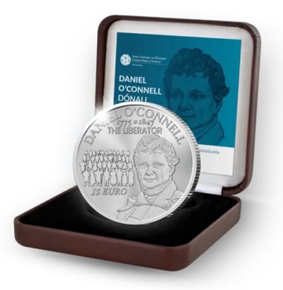 Euromunten / Ierland / 2025 / 15 Euro / Proof / In Box / 250 Jaar Daniel O'Connell / Zilver 0.925