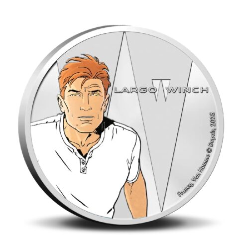 Euromunten / Belgie / 2025 / 5 Euro / Coincard / Largo Winch / Color - Afbeelding 5