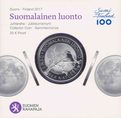 Euromunten / Finland / 2017 / 20 Euro / Proof / Finse Natuur / Zilver 0.925