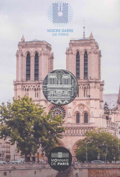 Euromunten / Frankrijk / 2025 / 10 Euro / Unc Blister / Notre Dame