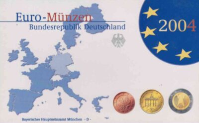 Euromunten / Duitsland / 2004 / Proof / D