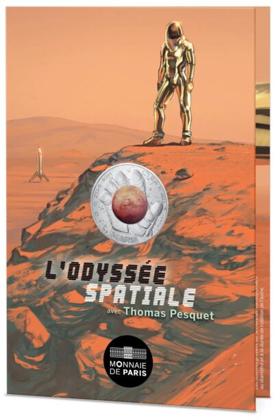 Euromunten / Frankrijk / 2025 / 10 Euro / Unc Blister / Een Ruimtereis Met Thomas Pesquet - Mars