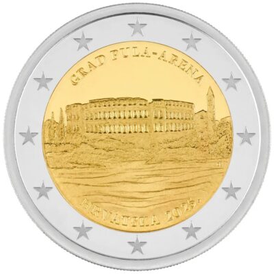 Euromunten / Kroatie / 2025 / 2 Euro / Unc / Pula
