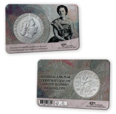 Euromunten / Nederland / 2026 / Coincard / Zilveren Rijksdaalder / 2.50 Gulden / Jaartal Naar Onze Keuze