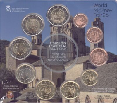 Euromunten / Spanje / 2026 / Bu / World Money Fair Berlin