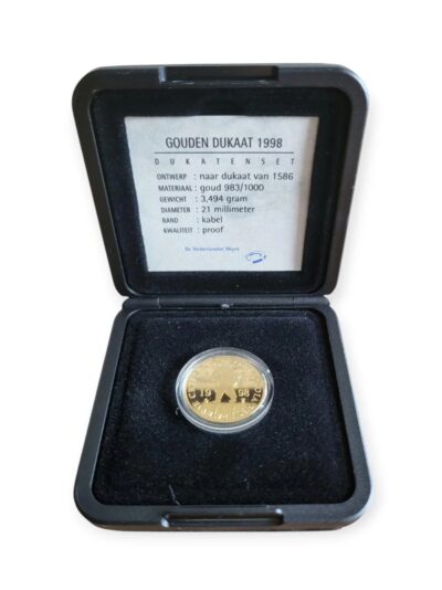 Nederland / 1998 / Enkele Dukaat /  Gold / Proof