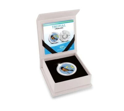 Worldcoins / Aruba / 2025 / 5 Florin / Trupial ( Zangvogel ) / Proof / Zilver 0.925