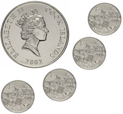 Worldcoins Cook Islands 50 Cents