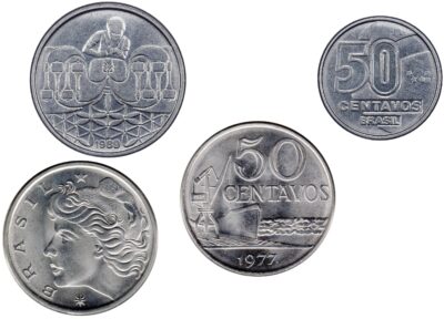 Worldcoins Brazil 50 Centavos