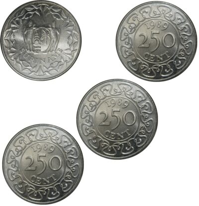 Worldcoins Suriname 250 Cent