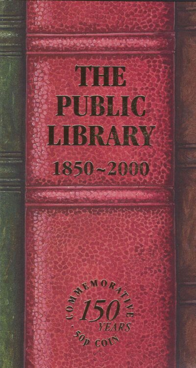 Worldcoins / Km 1004 / Great Britain / Groot-Brittannie / 50 Pence / 2000 / Unc Blister