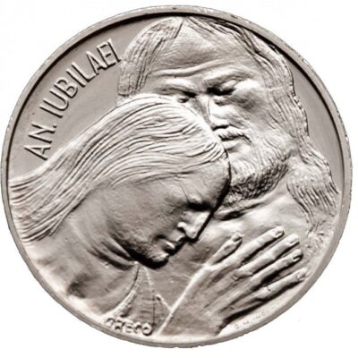 Worldcoins / Km 131 / Vatican City / Vaticaanstad / 500 Lire / 1975 / Unc / Zilver 0.835