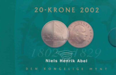 Worldcoins / Km 471 / Norway / Noorwegen / 20 Kroner / 2002 / Coincard
