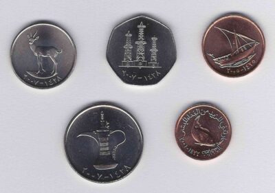 Worldcoins / United Arab Emirates / Diverse / Unc / Serie 4