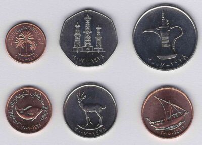 Worldcoins / United Arab Emirates / Diverse / Unc / Serie 10