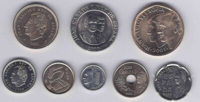 Worldcoins / Spain / Spanje / Diverse / Unc / Serie 11