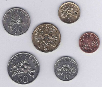 Worldcoins / Singapore / Unc Set / Mix / Serie 16