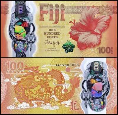 bankbiljetten / 124W / Fiji / 100 Cents / Nd / Unc