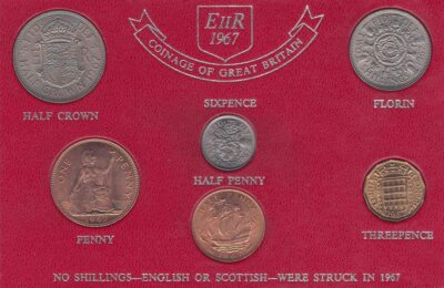 Worldcoins / Great Britain / Uk  / Set / 1967