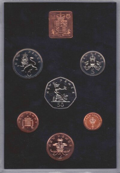 Worldcoins / Great Britain / Uk  / Set / 1971