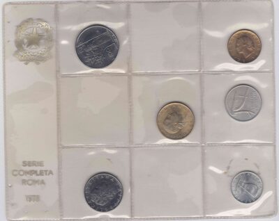 Worldcoins / Italy / Set / 1978
