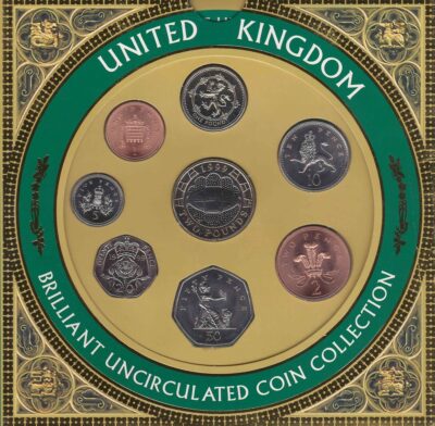 Worldcoins / MS 125 / Great Britain / Bu Set / 1999