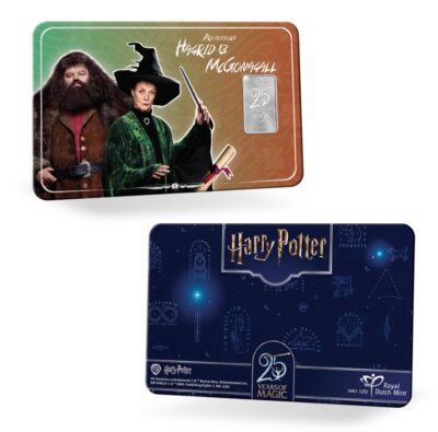 Euromunten / Nederland / 2026 / Coincard / Harry Potter / Hagrid & McGonagall / 1 Gram Zilverbaar / Aankondiging