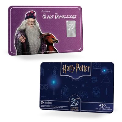 Euromunten / Nederland / 2026 / Coincard / Harry Potter / Albus Dumbledore / 1 Gram Zilverbaar / Aankondiging