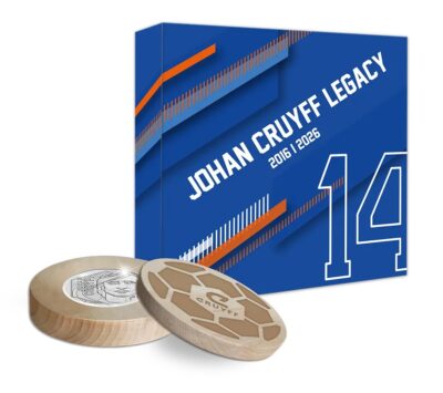 Penningen / 2026 / Proof / Johan Cruyff Legacy 2016–2026 / Zilver 0.999