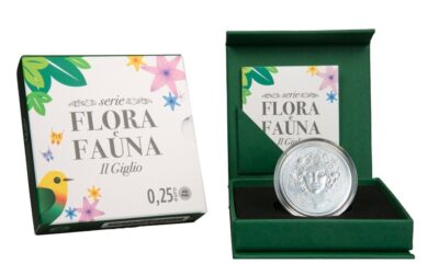 Euromunten / Italie / 2026 / 25 Cent / Fdc / Flora & Fauna / The Lily / De Lelie / Zilver 0.999