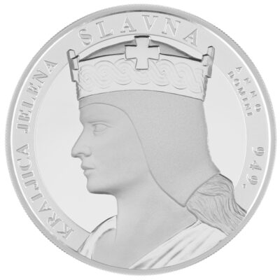 Euromunten / Kroatie / 2026 / 4 Euro / Bu / Queen Jelena The Glorious / Zilver 0.999