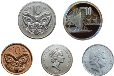 Worldcoins New Zealand 10 Cents
