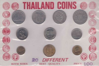 Worldcoins / Thailand / Set / Mix / 10 Munten