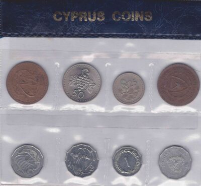 Worldcoins / Cyprus / Souveniers Set / Zf / Diverse Jaren
