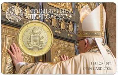 Coincards / Vaticaan / 2024 / 1 Euro / Coincard Nr 4