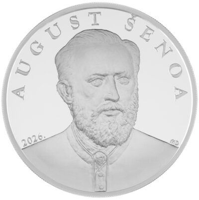 Euromunten / Kroatie / 2026 / 4 Euro / Bu / August Senoa / Zilver 0.999